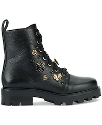 Karl Lagerfeld Paris Women's Makenzie Combat Booties