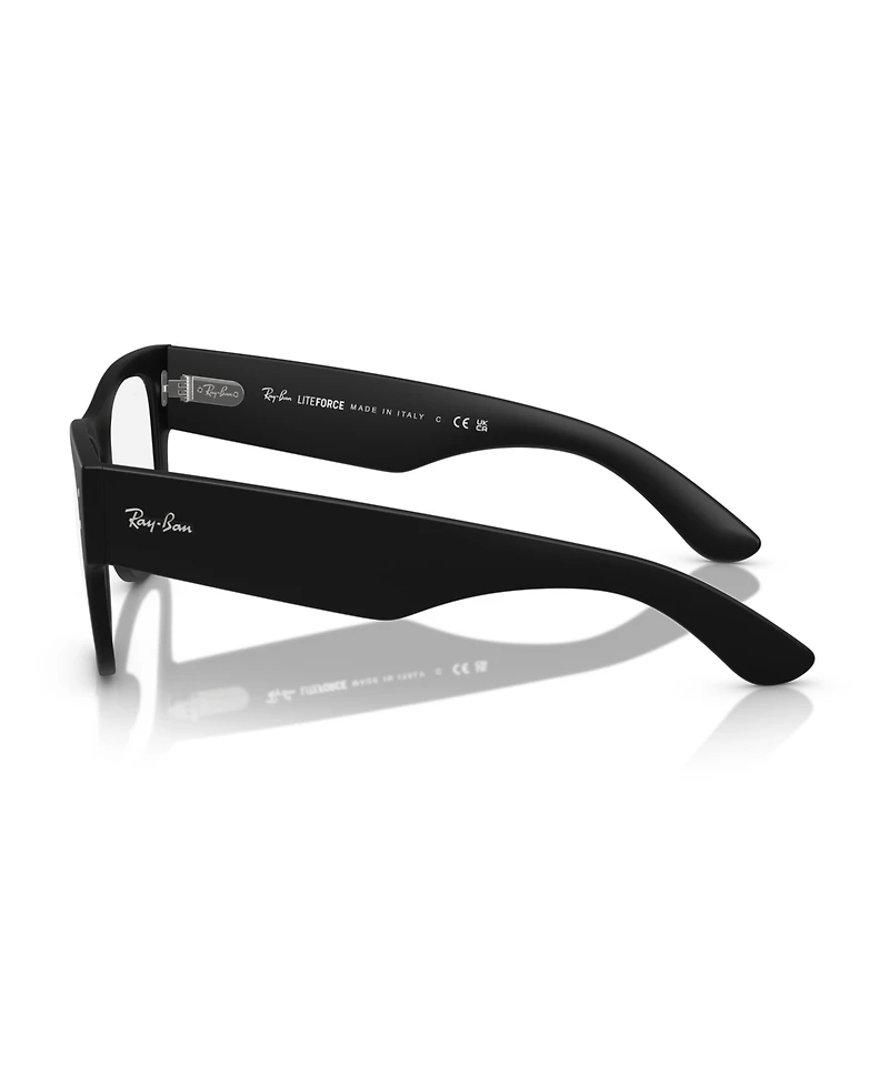 Ray-Ban Unisex Mega Wayfarer Optics Liteforce Eyeglasses, RB7840V