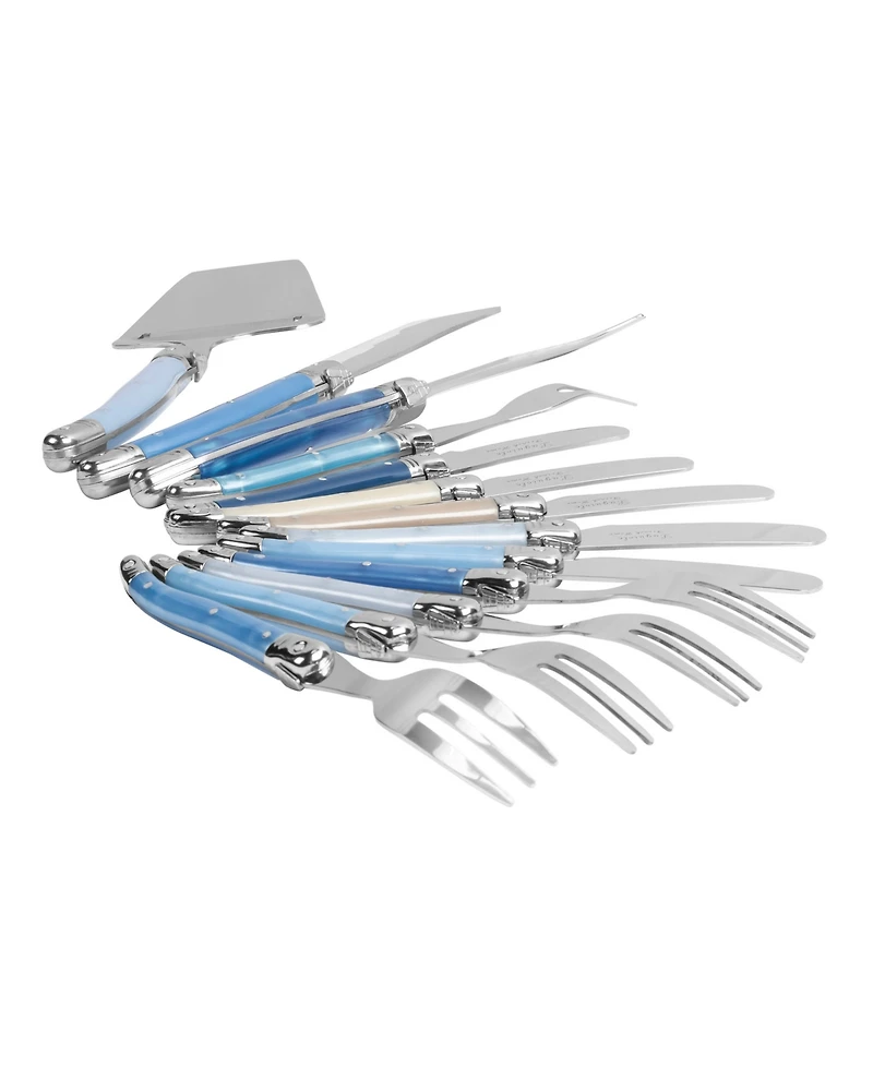 French Home Ultimate Laguiole Charcuterie 13-Piece Set with Handles