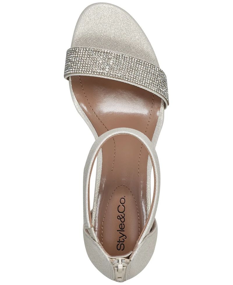 Style & Co Women's Phillys Two-Piece Evening Sandals