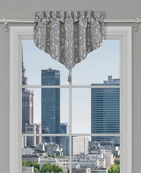 J Queen New York Barocco Window Ascot Valance, 21" x 40"