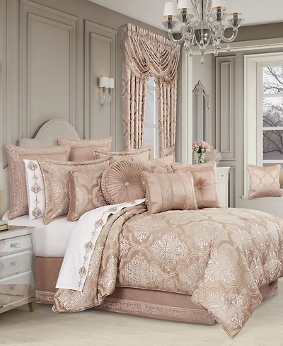 J Queen New York Rosewater 4-Pc. Comforter Set, Queen