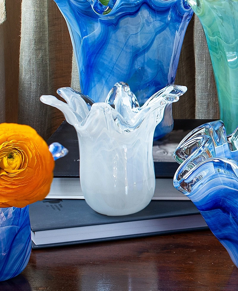 Vietri Onda Glass Petite Vase