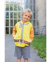 Paw Patrol Boys Rubble Chase Skye Fleece Zip Up Pullover Hoodie to