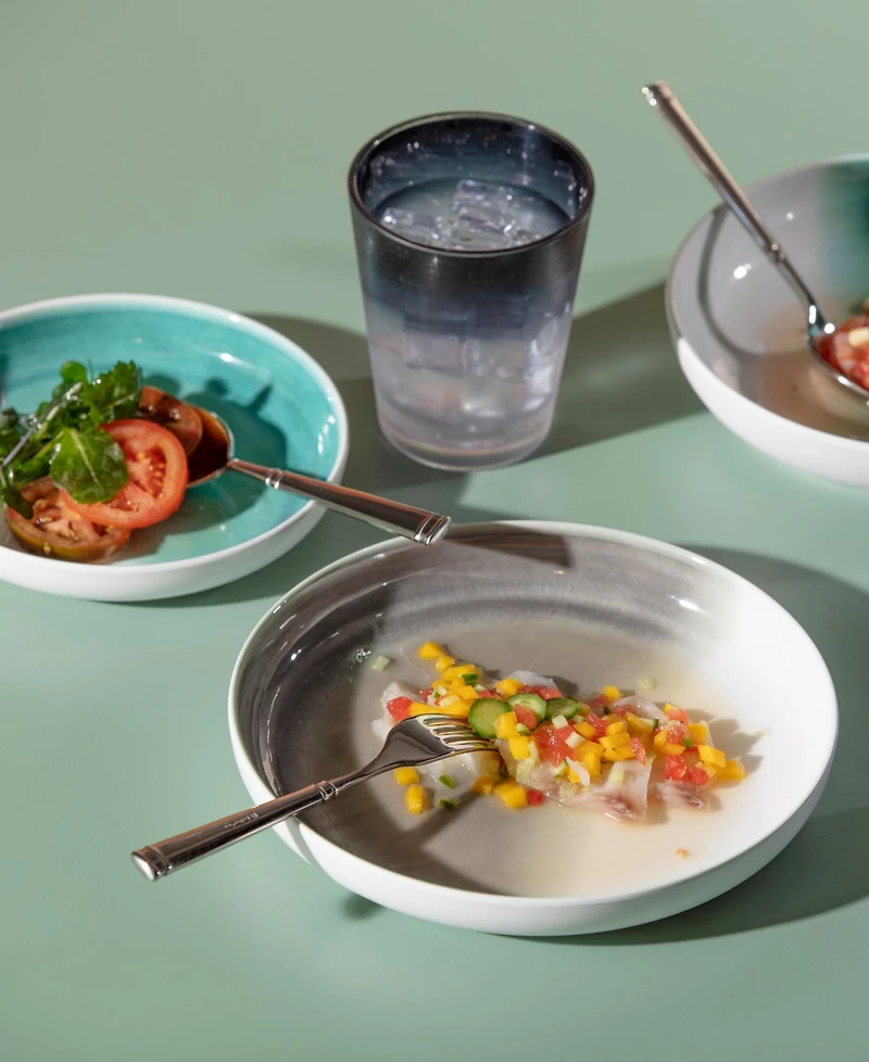 Fortessa Melamine La Cote Dinner Plates, Set of 4