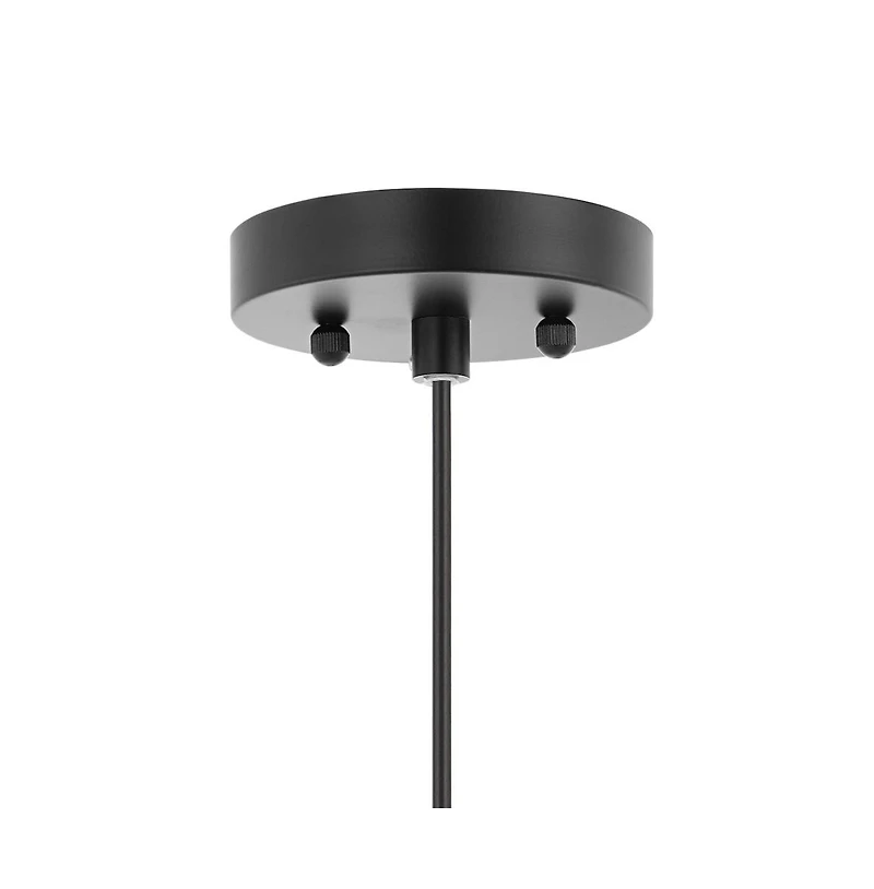 Jonathan Y Mateo Farmhouse Coastal Bamboo Led Pendant