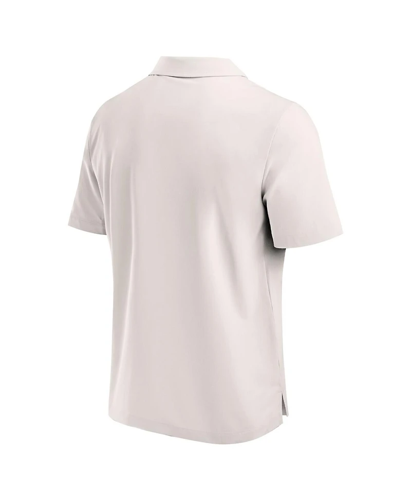 Fanatics Men's Cream Colorado Rockies Front Office Button-Up Shirt