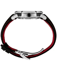 Seiko Men's Coutura Black Leather Strap Watch 41mm