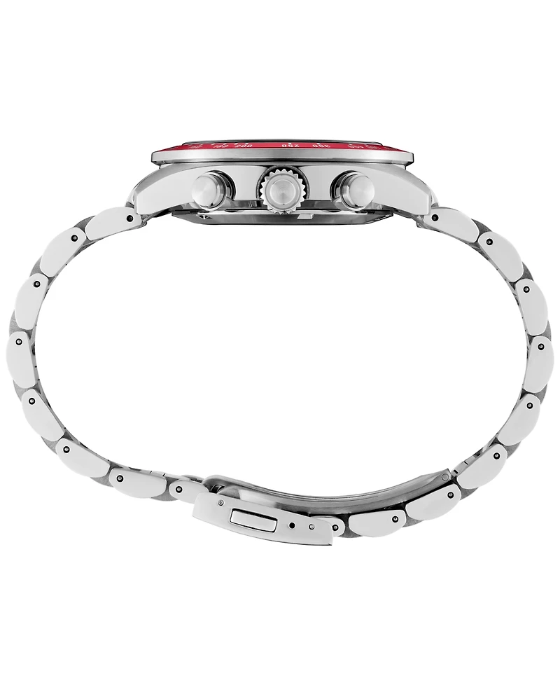 Seiko Men's Solar Chronograph Prospex Speedtimer Stainless Steel Bracelet Watch 41mm