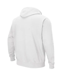 Colosseum Men's White Michigan State Spartans Double Arch Pullover Hoodie
