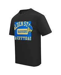 Pro Standard Men's Black Golden State Warriors Made To Play Drop Shoulder T-Shirt
