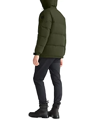 Tumi Men's Asymmetrical Zip Premium Down Fill Heavyweight Puffer