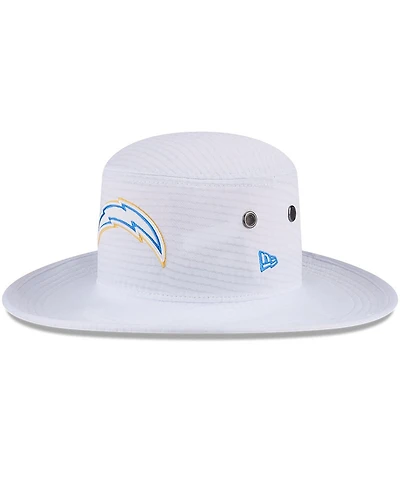 New Era Men's White Los Angeles Chargers 2024 Nfl Training Camp Panama Bucket Hat