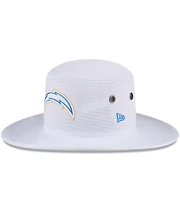 New Era Men's White Los Angeles Chargers 2024 Nfl Training Camp Panama Bucket Hat