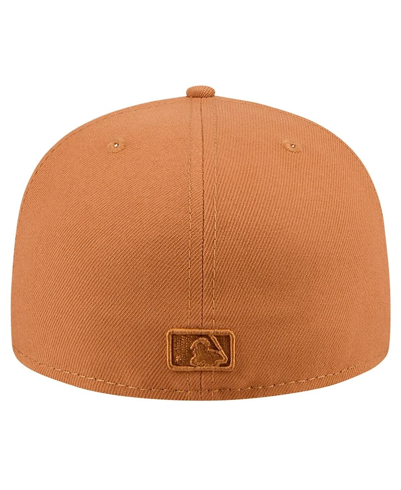 New Era Men's Brown Oakland Athletics Color Pack 59FIFTY Fitted Hat