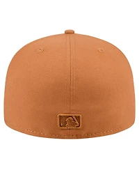 New Era Men's Brown Oakland Athletics Color Pack 59FIFTY Fitted Hat
