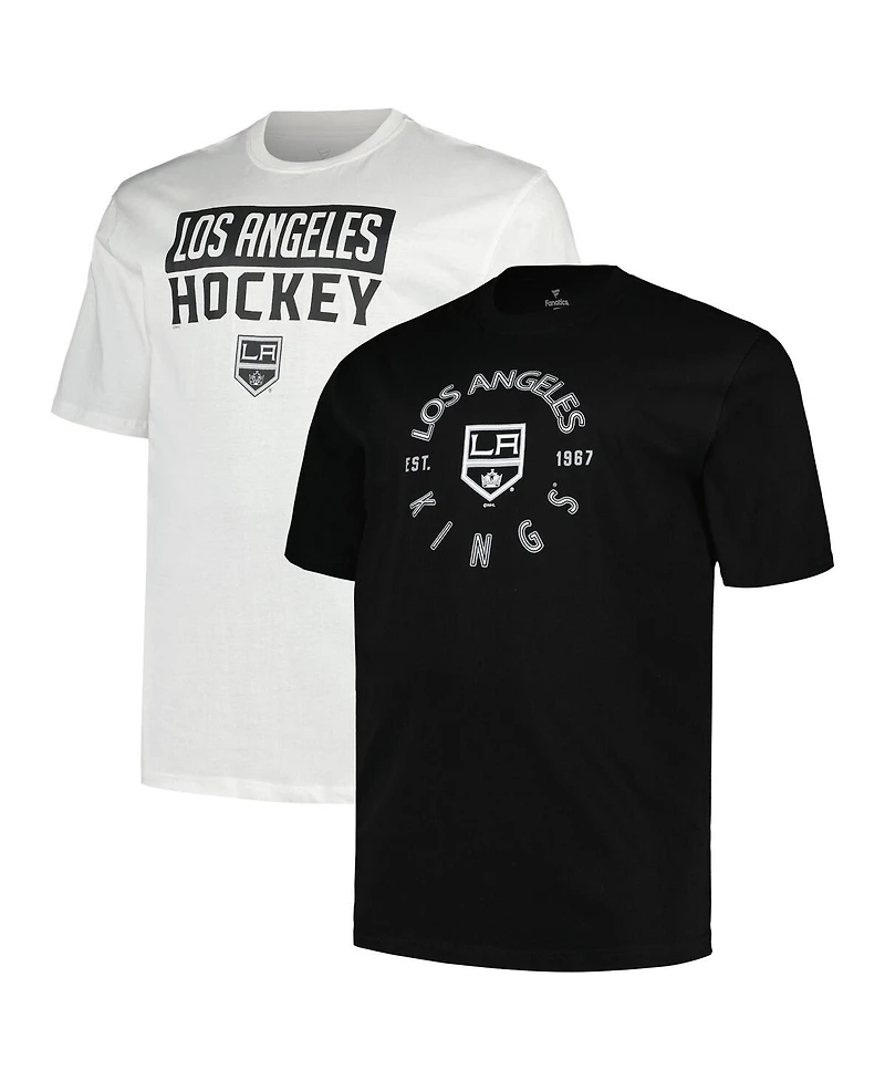 Fanatics Men's Los Angeles Kings Big Tall 2-Pack T-Shirt Set
