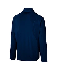 Outerstuff Men's Navy New England Patriots Grind Iron Quarter-Zip Top