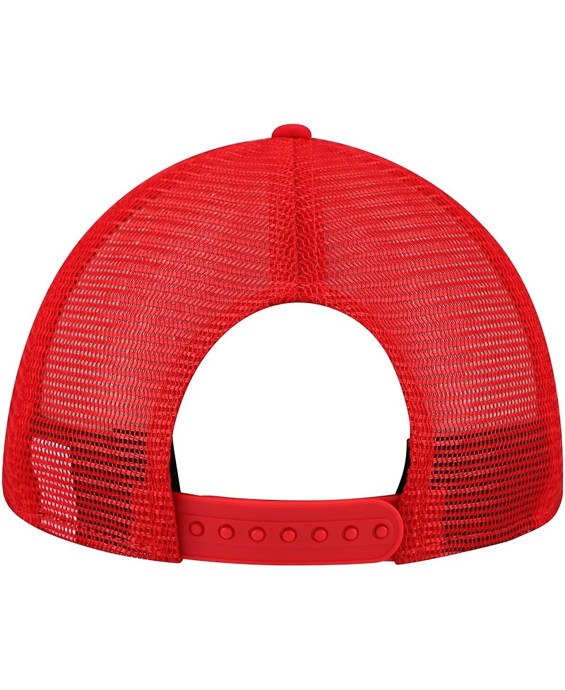 New Era Men's Red St. Louis Cardinals Labeled 9SEVENTY Stretch-Snap Hat
