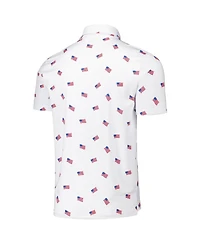 Antigua Men's White Tampa Bay Rays Americana Polo