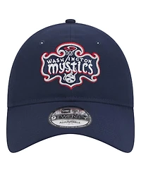 New Era Men's and Women's Navy Washington Mystics Core Logo 9TWENTY Adjustable Hat
