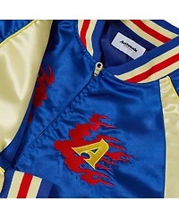 Authmade x Nba Men's and Women's Blue/Cream Asian Pacific Islander Dreamer Full-Zip Jacket