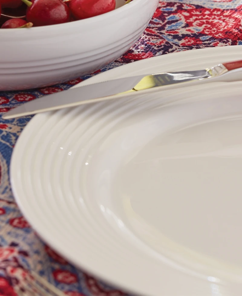 Lenox Tin Can Alley 7 Degree Dinner Plates, Set of 4