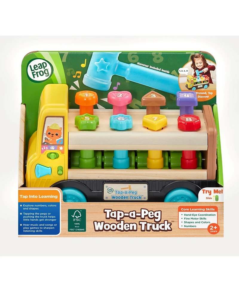 LeapFrog Tap-a-Peg Wooden Truck