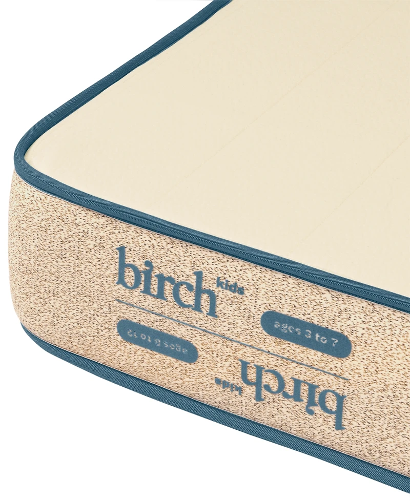 Brooklyn Bedding Birch Kids Natural 8" Cushion Firm Mattress