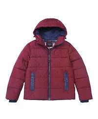 Rokka&Rolla Men's Heavyweight Thermal Heat Puffer Jacket