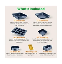 NutriChef Kitchenware Pots & Pans Set – High-qualified Basic Kitchen Cookware Set