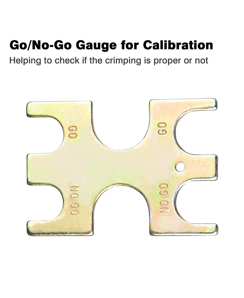 1/2" 3/4" 3/8" Pex Crimper Set Crimping Tool Kit with Go/no Go Gauge Pipe Cutter