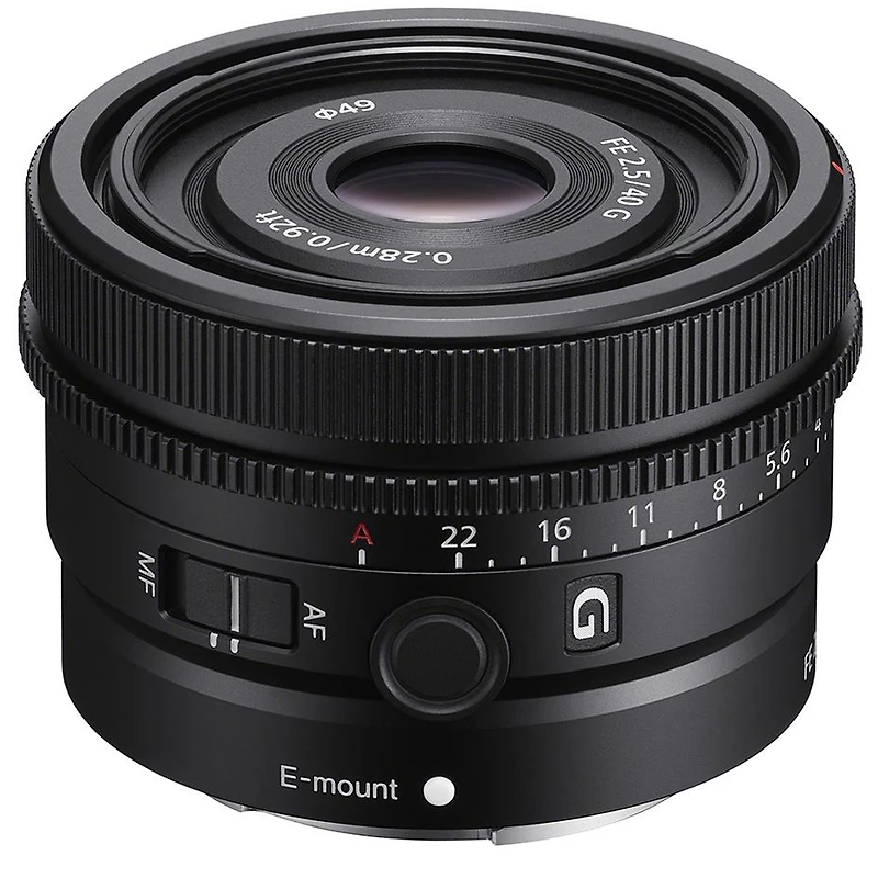 Sony Fe 40mm f/2.5 G Lens for Sony E