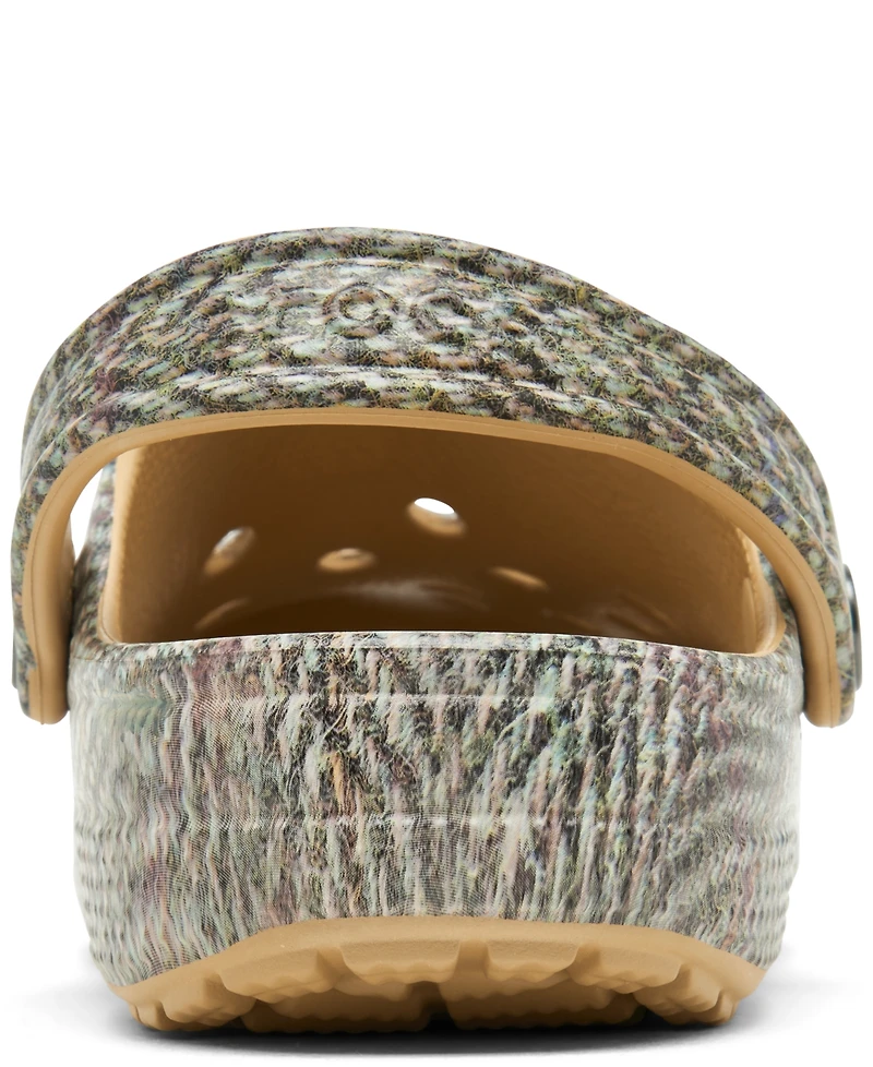 Crocs Women's Classic Tweed Clog Sandals from Finish Line