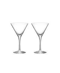 Orrefors More Martini Barware Glasses, Set of 2