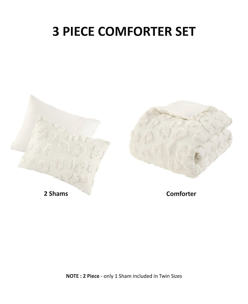 Intelligent Design Larissa Chenille 2-Pc. Comforter Set, Twin/Twin Xl