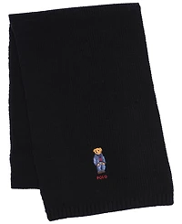 Polo Ralph Lauren Men's Solid Denim Bear Scarf