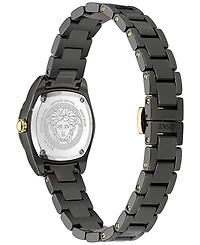 Versace Women's Swiss Dv One Mini Ceramic Bracelet Watch 28mm