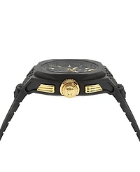 Versace Men's Swiss Chronograph Silicone Strap Watch 44mm