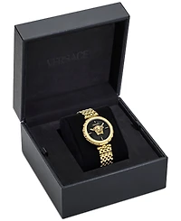 Versace Women's Swiss Medusa Heritage Gold Ion Plated Bracelet Watch 38mm
