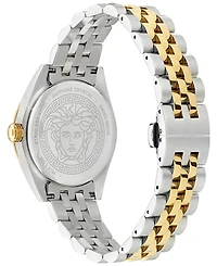 Versace Women's Swiss Two-Tone Stainless Steel Bracelet Watch 36mm