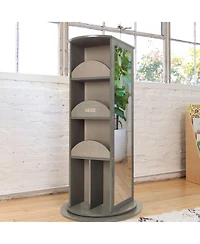 ECR4Kids Rotating Dress-Up Carousel, Natural, 1