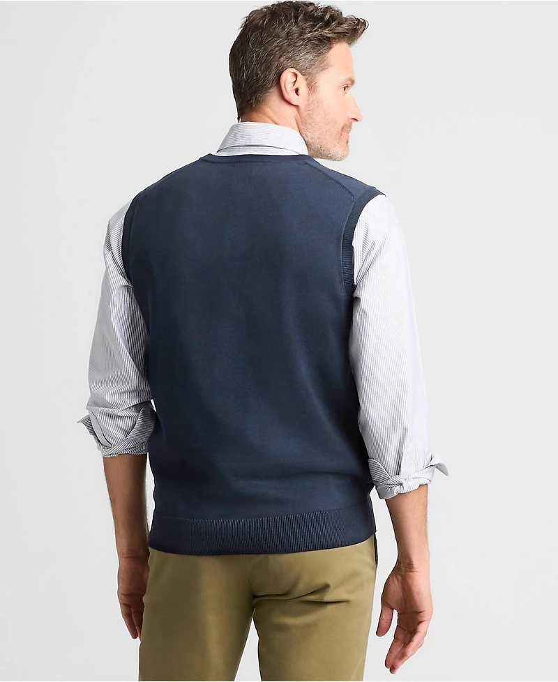 Lands' End Men's Fine Gauge Cotton Vest