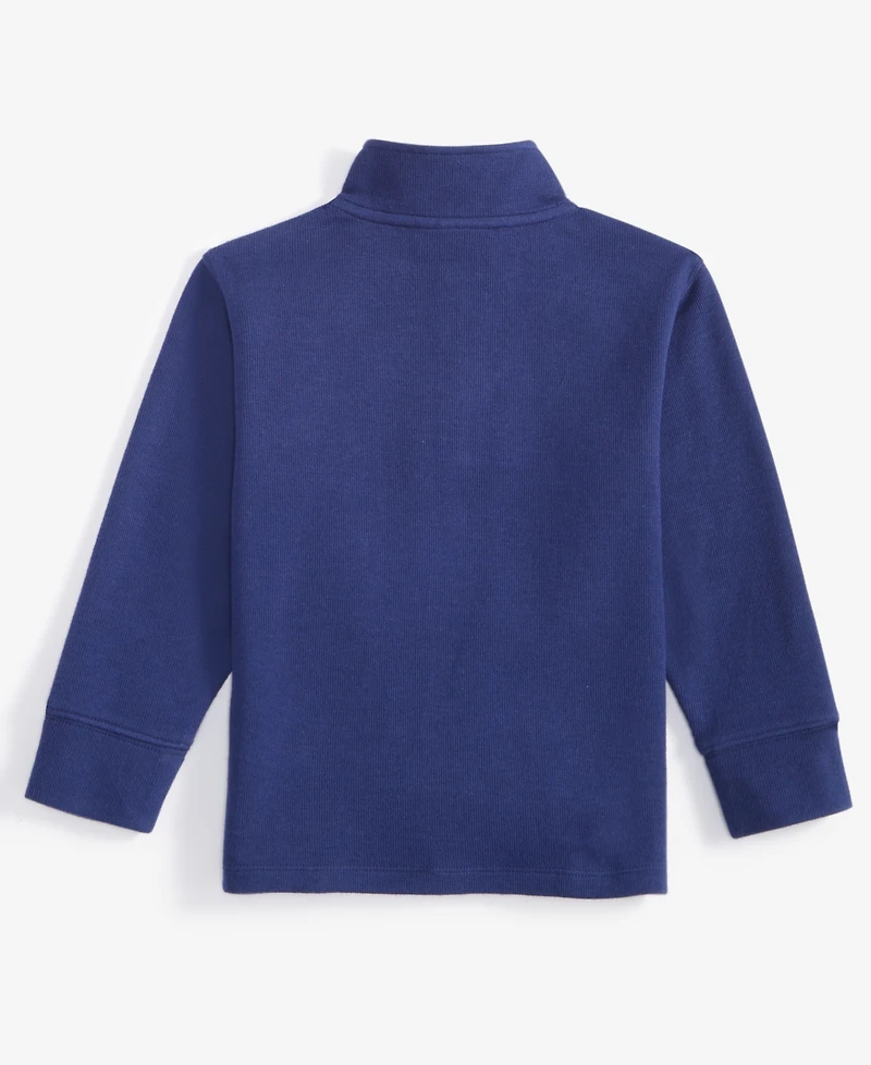 Epic Threads Toddler Boys 2T-4T Quarter-Zip Long-Sleeve Top, Created for Macy's