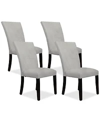 Kellet 4 Pc. Velvet Dining Chair Set, Created for Macy's