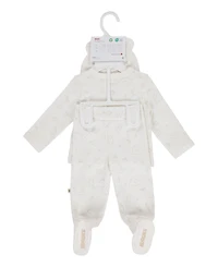Huggies Baby Boys Long Sleeve Top, Pants and Hat 3-Piece Set