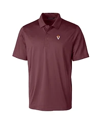 Cutter & Buck Virginia Tech Hokies Primary Team Logo Prospect Textured Stretch Polo