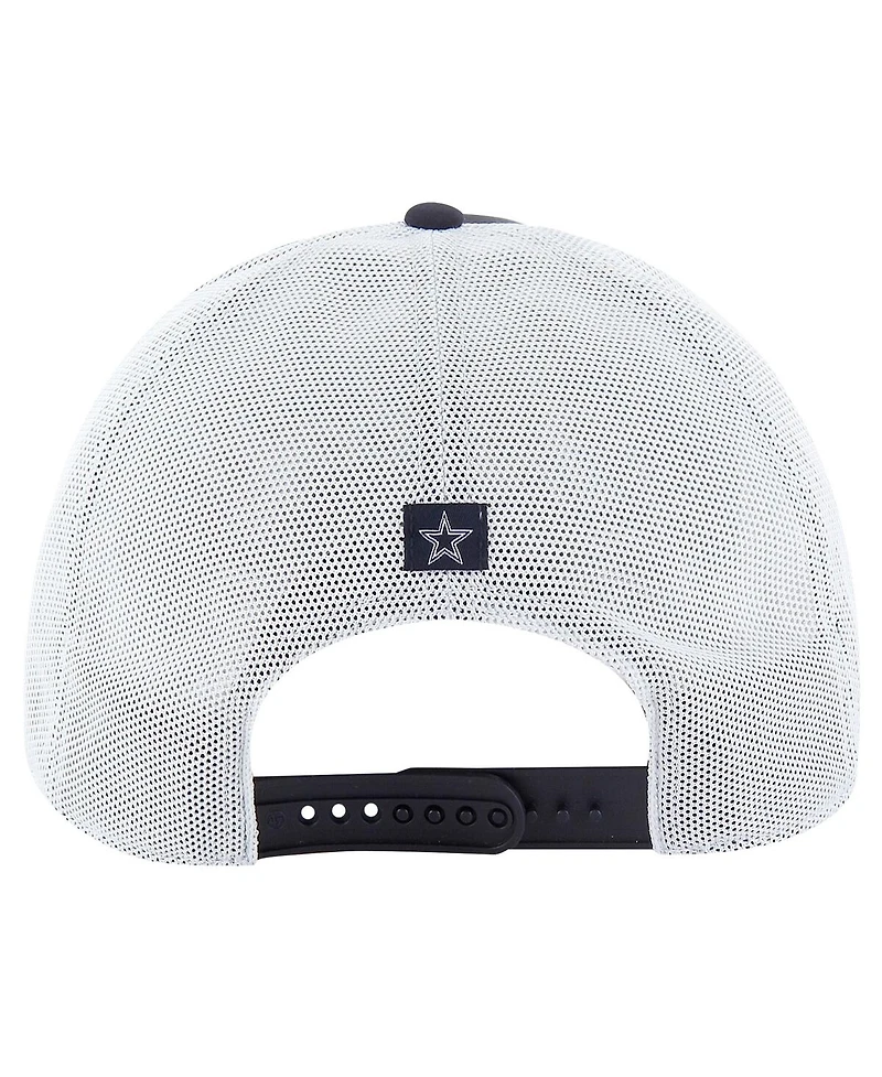 '47 Brand Men's Navy/White Dallas Cowboys Downburst Relaxed Hitch Trucker Adjustable Hat