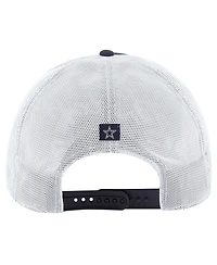 '47 Brand Men's Navy/White Dallas Cowboys Downburst Relaxed Hitch Trucker Adjustable Hat