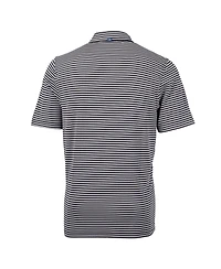 Cutter & Buck Men's Black South Carolina Gamecocks Vault DryTec Virtue Eco Pique Stripe Polo